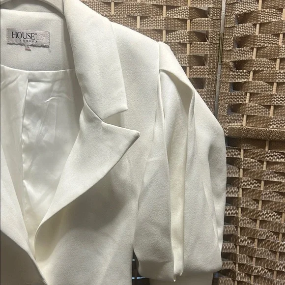 House of CB Ivory Long Sleeve Dress - Picture 8 of 11